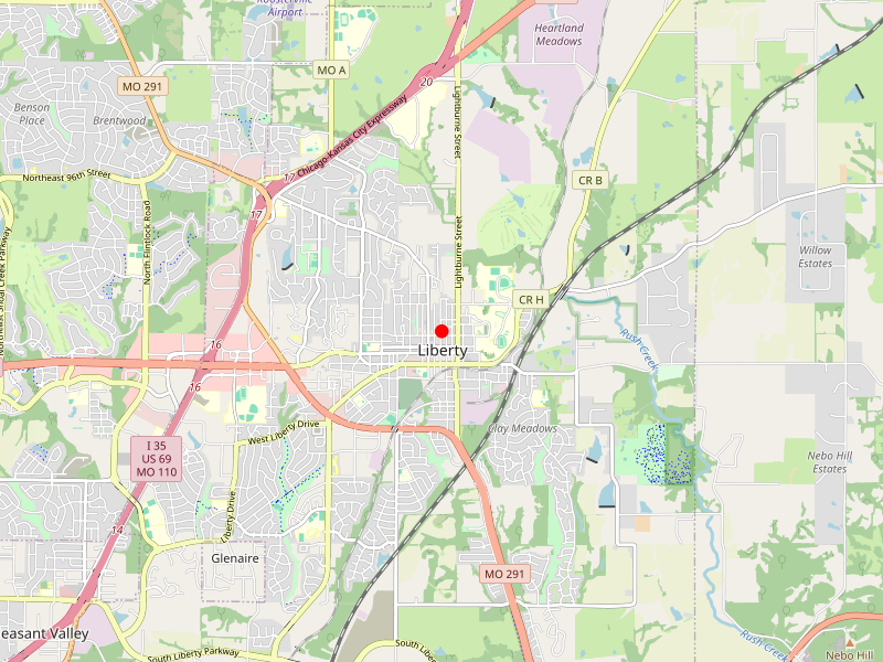 Map of 64068