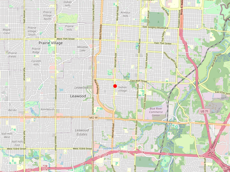 Map of 64114