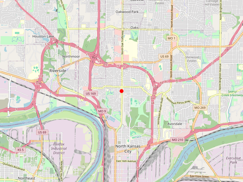Map of 64116