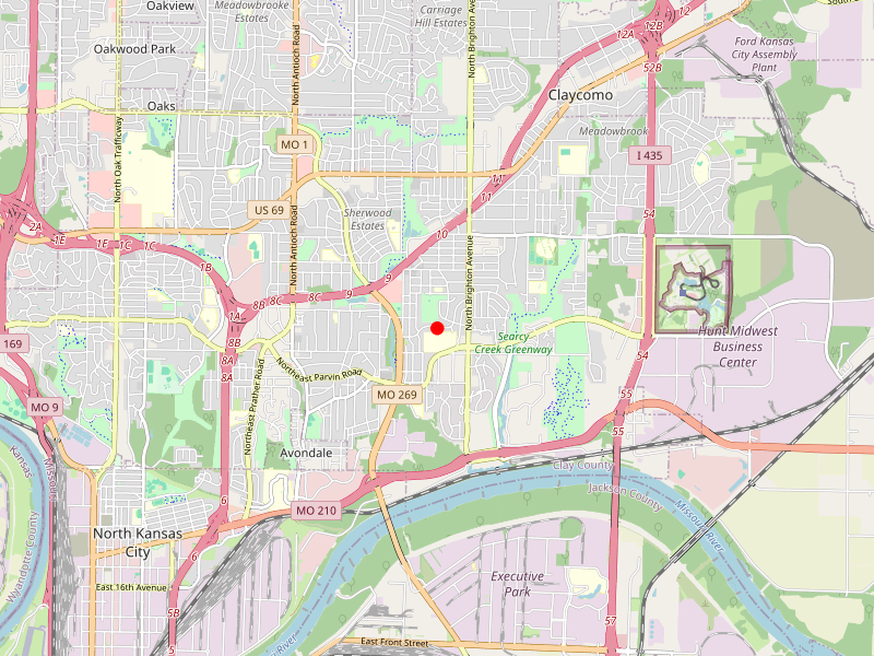 Map of 64117