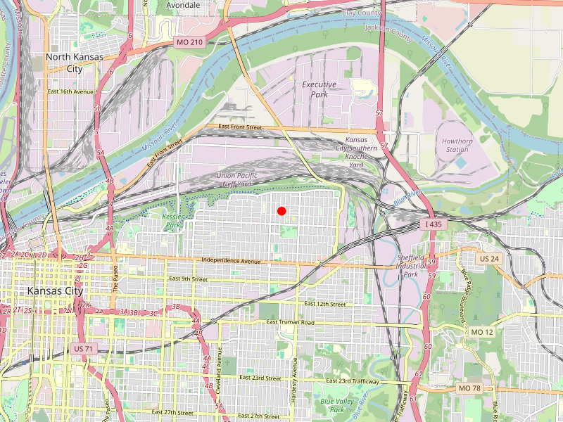 Map of 64123