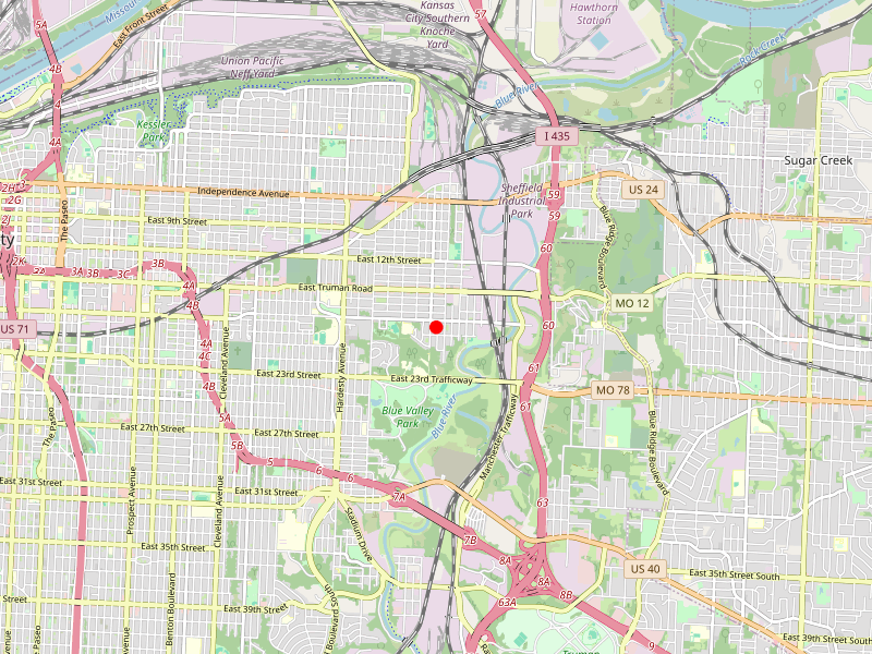 Map of 64126