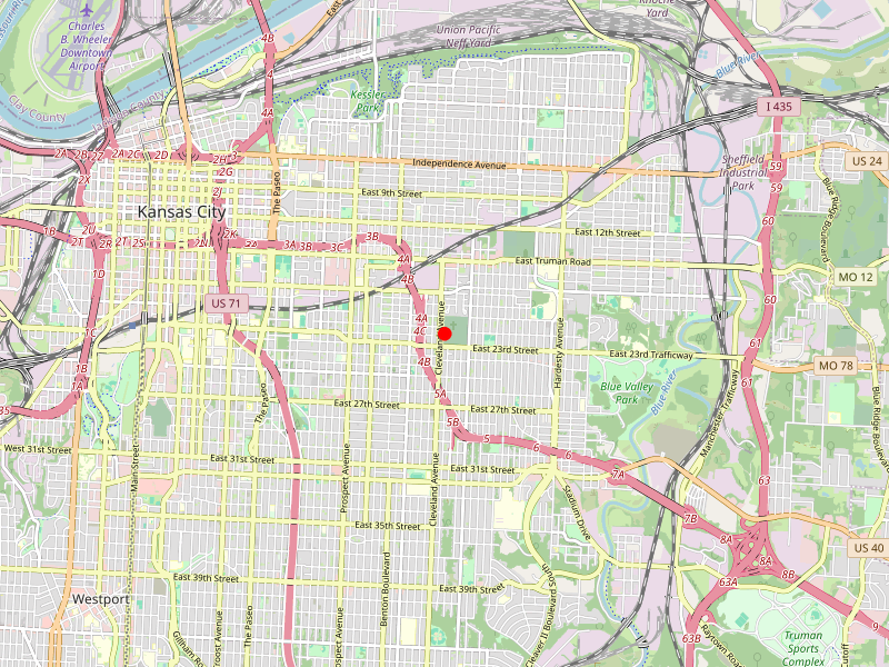 Map of 64127
