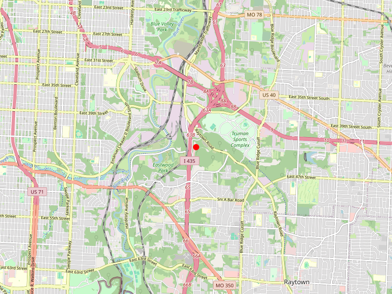 Map of 64129