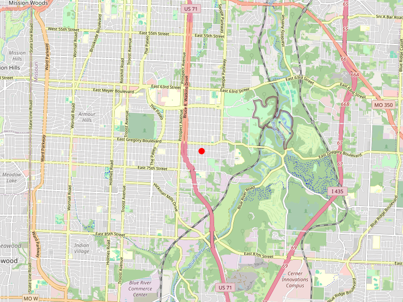 Map of 64132