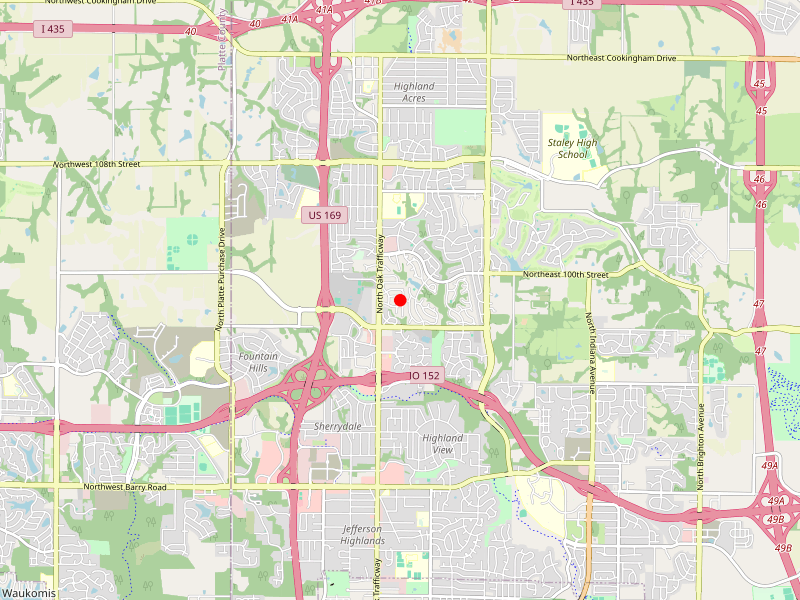 Map of 64155