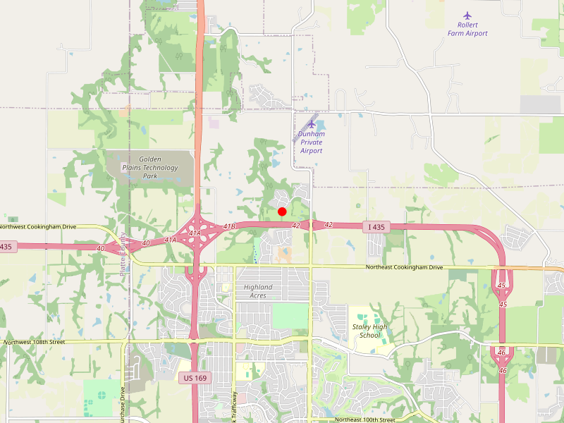 Map of 64165